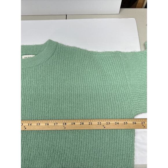 On 34th Women’s Mint Green Sweater 2X Crew Neck Soft Pullover Knit Cozy Winter - Picture 9 of 11